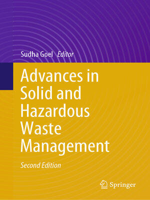 cover image of Advances in Solid and Hazardous Waste Management